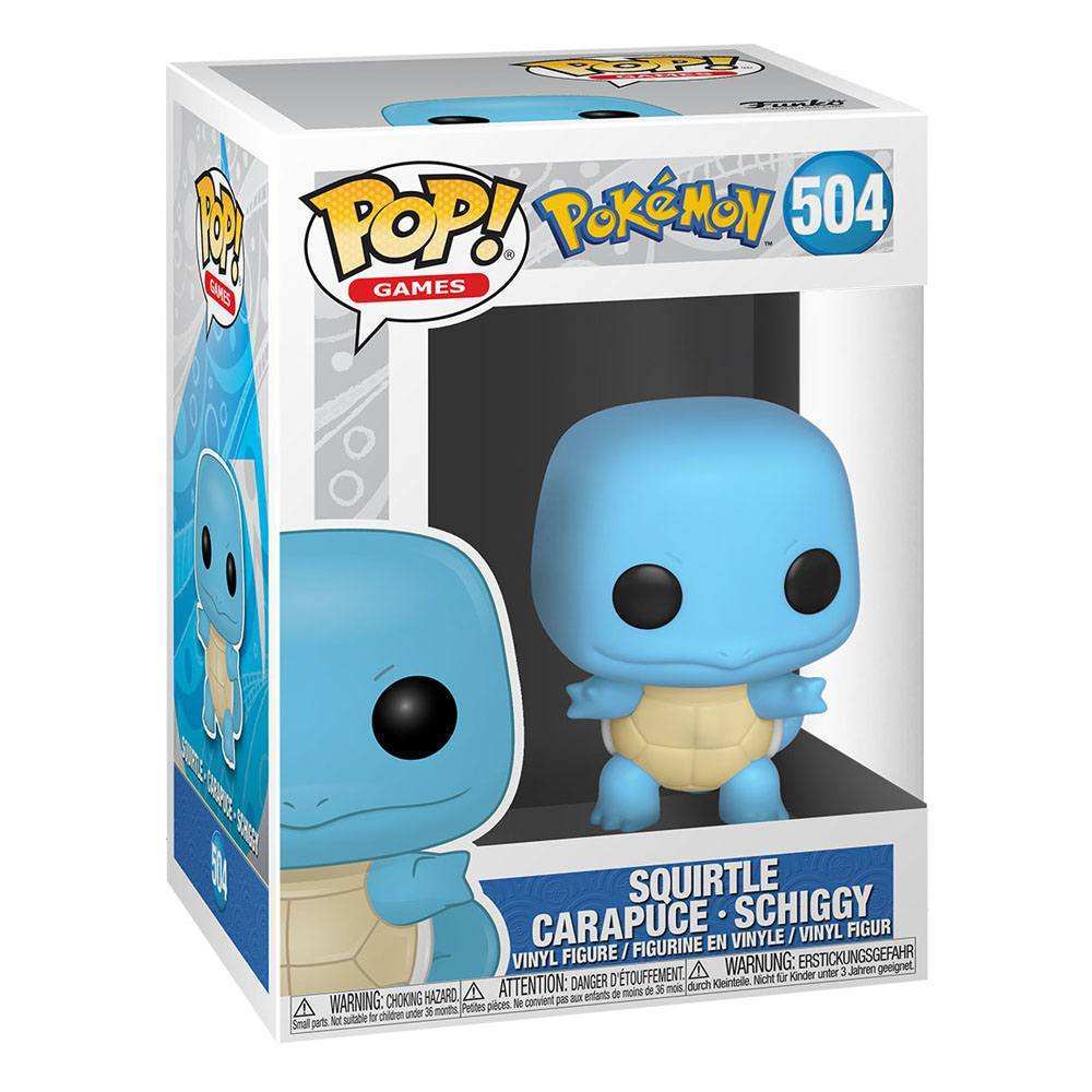 Pokemon POP! Games Vinyl Figur Squirtle (EMEA) 9 cm - Smalltinytoystore