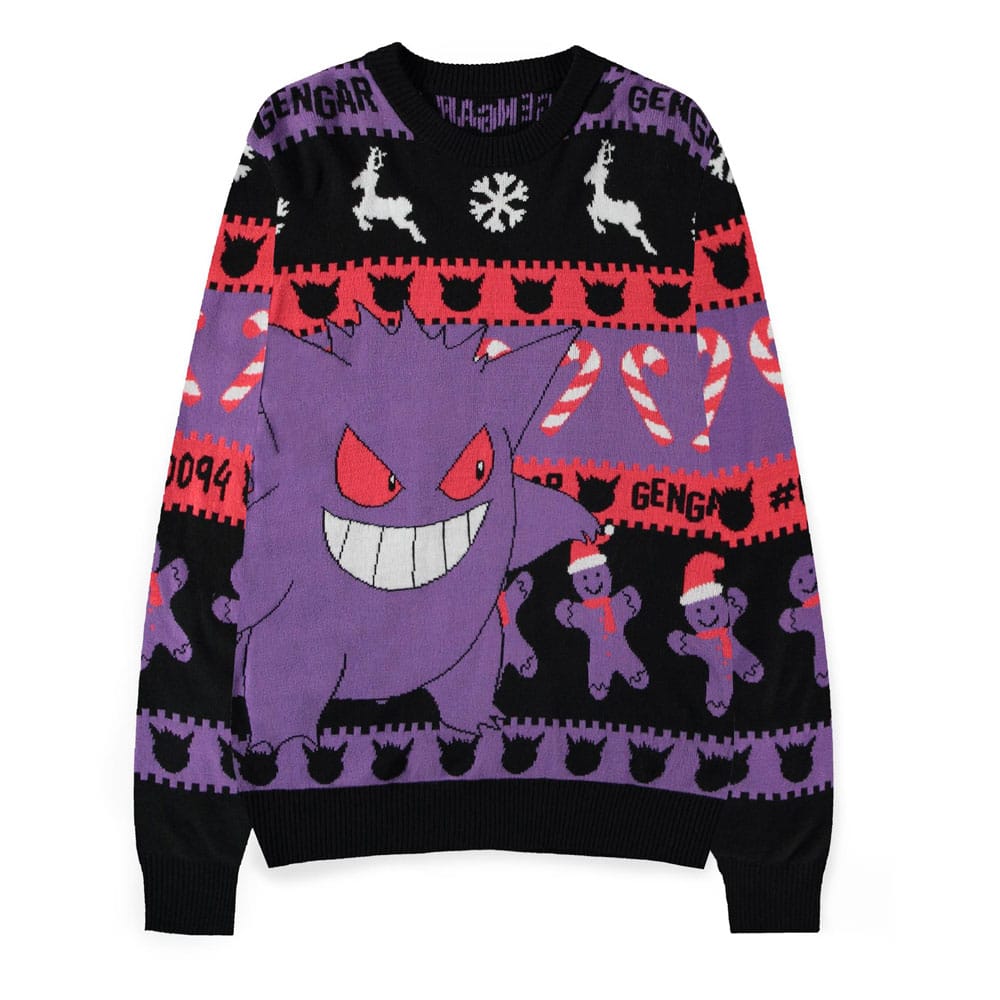 Pokémon Pullover Gengar (Christmas Jumper) - Smalltinytoystore