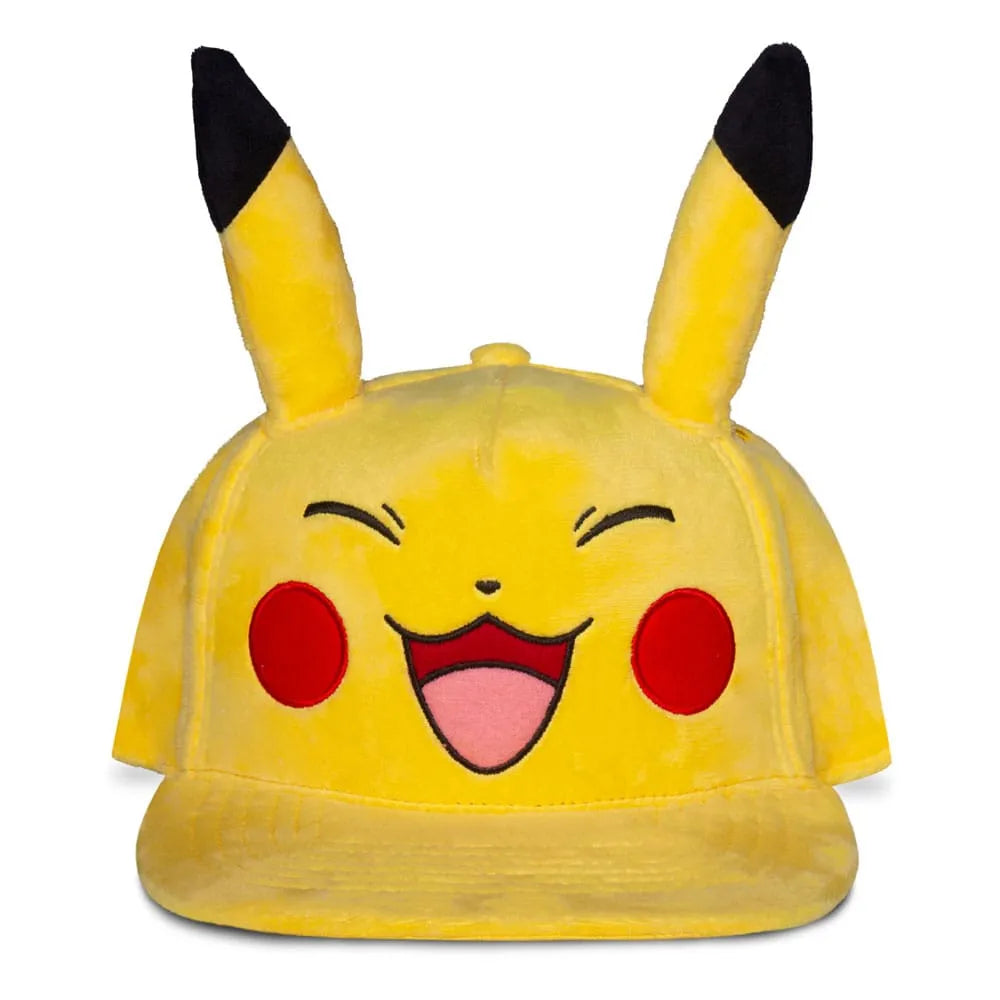 Pokemon Snapback Cap Happy Pikachu - Smalltinytoystore