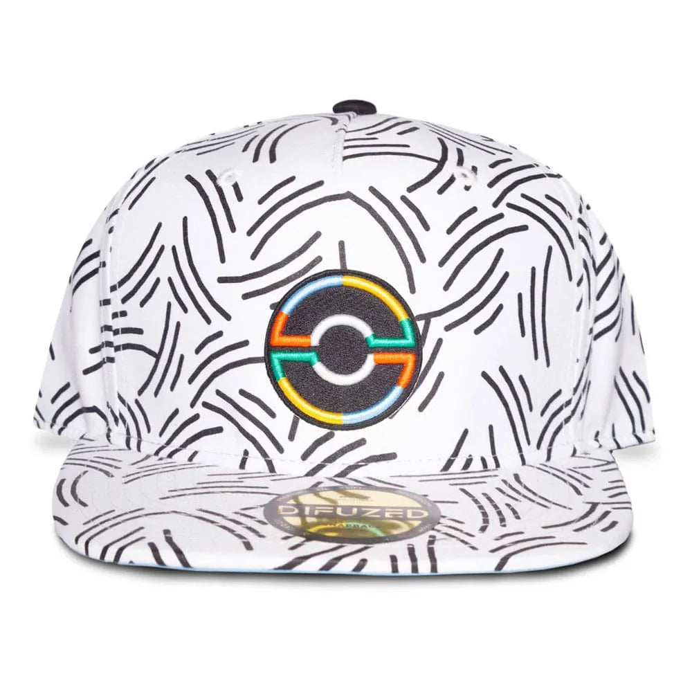 Pokemon Snapback Cap Pokeball weiß - Smalltinytoystore