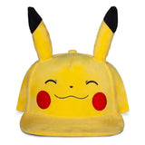 Pokemon Snapback Cap Smiling Pikachu - Smalltinytoystore