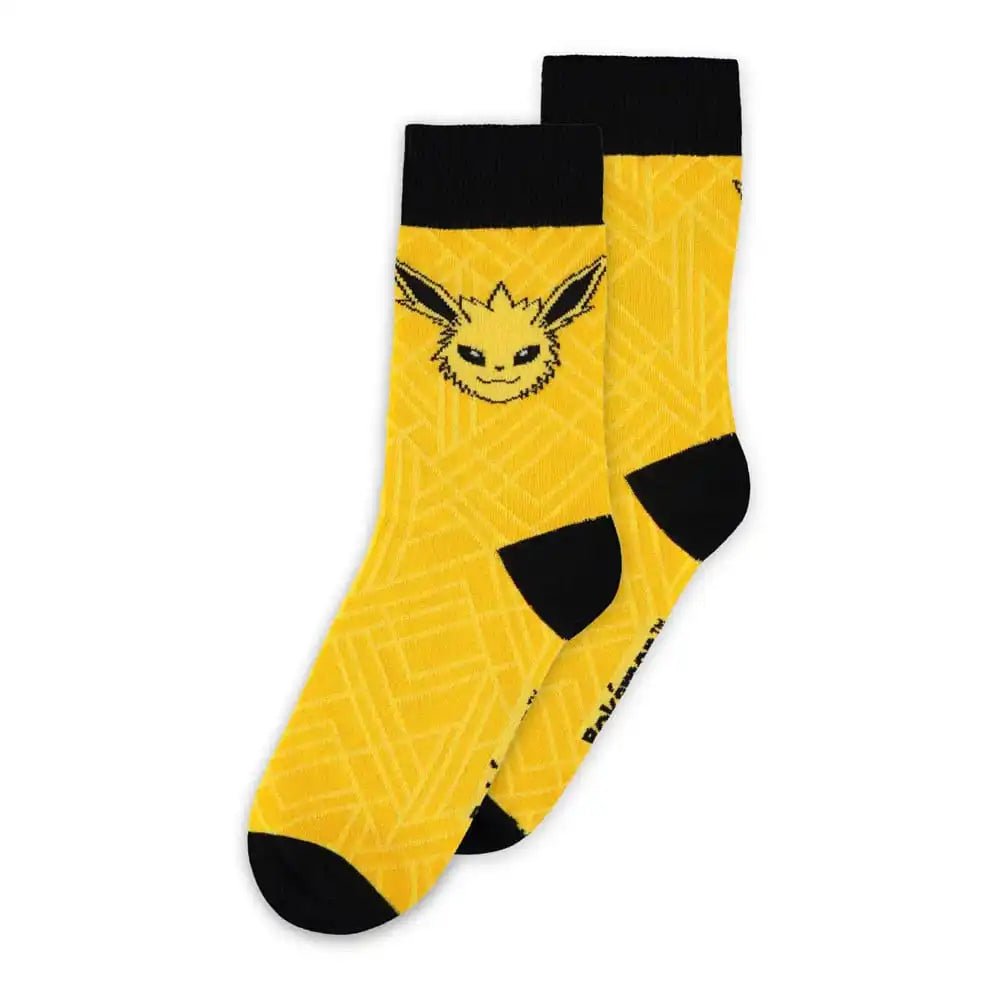 Pokémon Socken 3er-Pack Evoli Evolution 35-38 - Smalltinytoystore