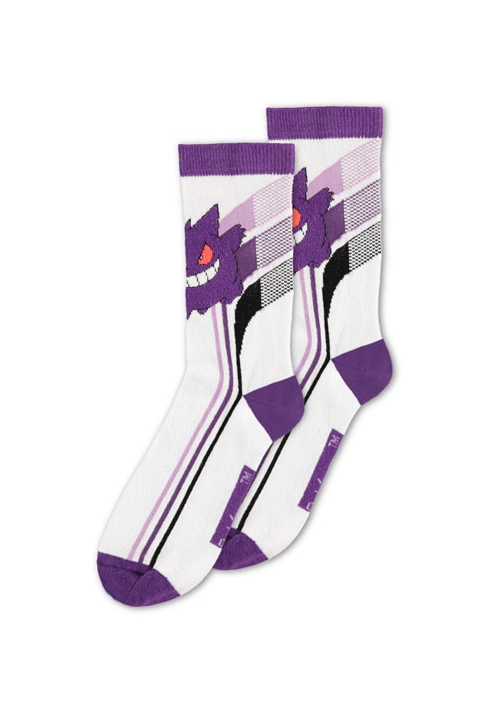 Pokémon Socken 3er-Pack Pikachu, Charmander, Gengar 43-46 - Smalltinytoystore