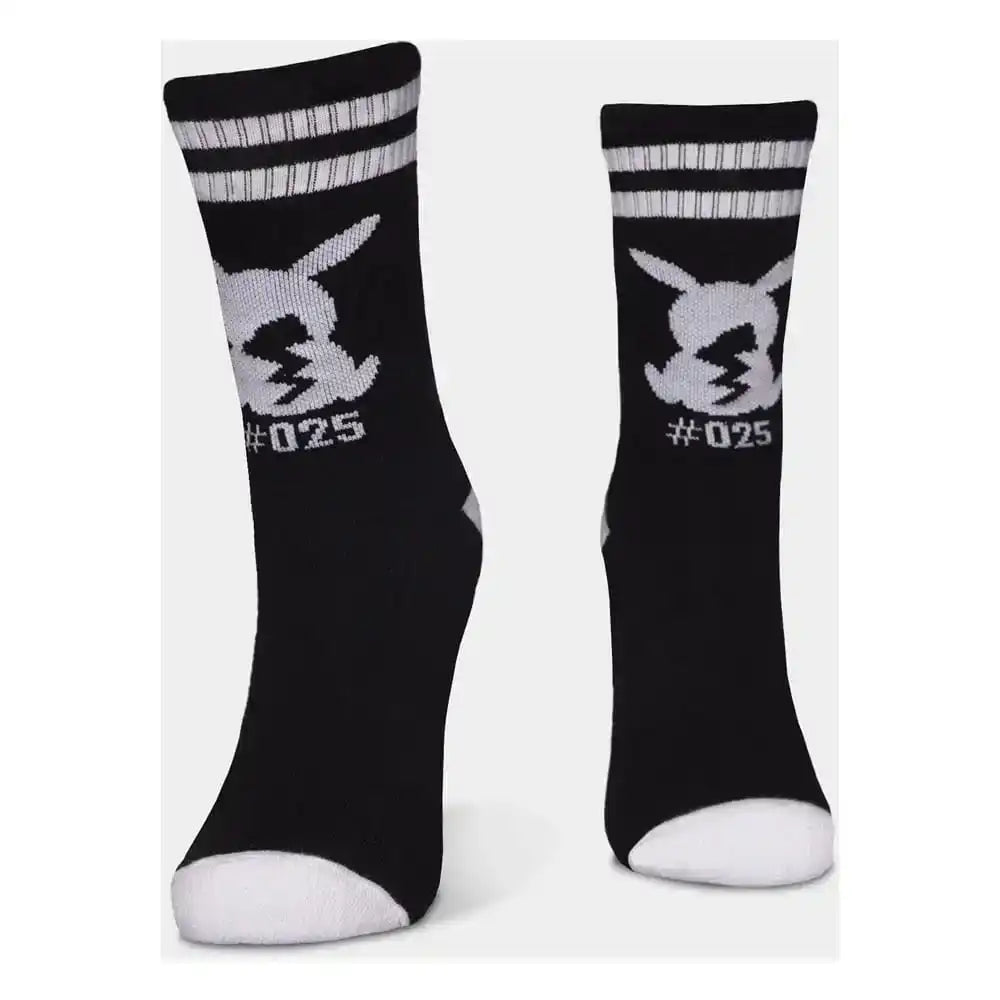 Pokemon Socken 3er-Pack Pikachu Pokeball 43-46 - Smalltinytoystore