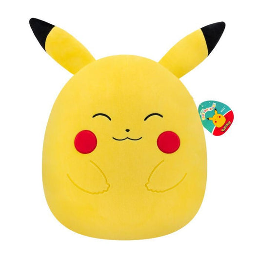 Pokémon Squishmallows Plüschfigur Glückliches Pikachu 35 cm - Smalltinytoystore