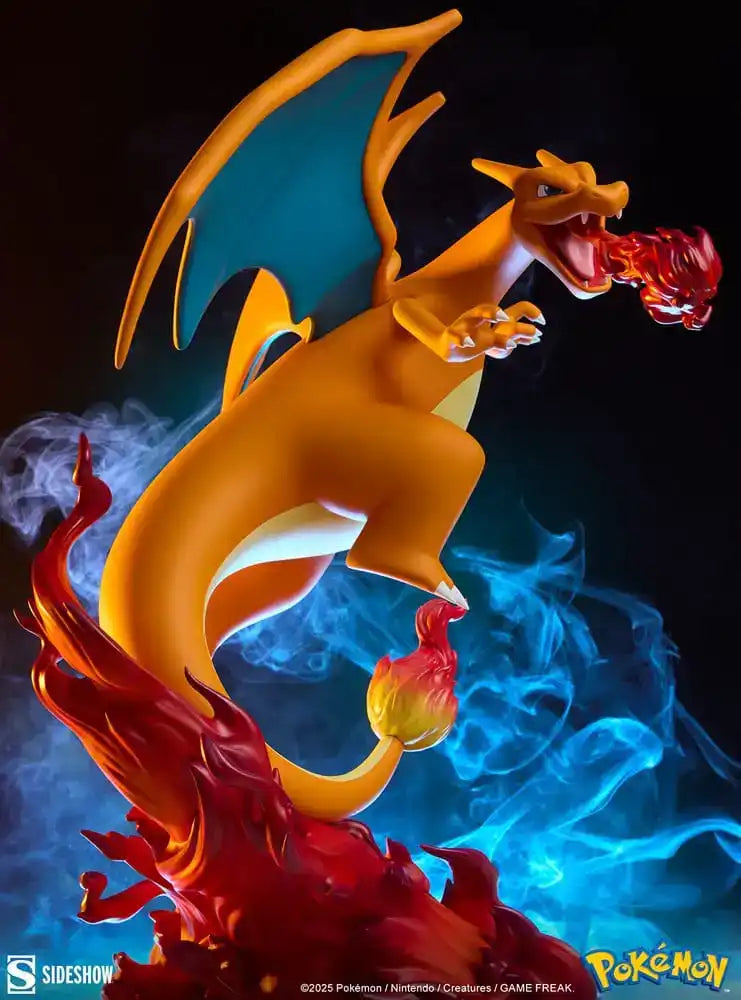Pokémon Statue Glurak 47 cm - Smalltinytoystore