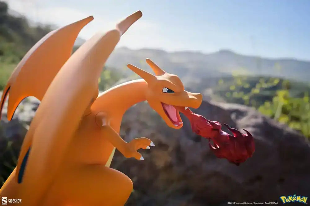 Pokémon Statue Glurak 47 cm - Smalltinytoystore