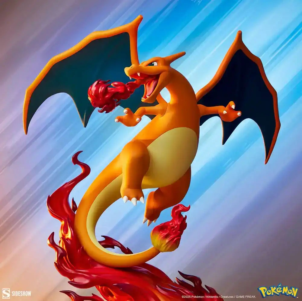 Pokémon Statue Glurak 47 cm - Smalltinytoystore