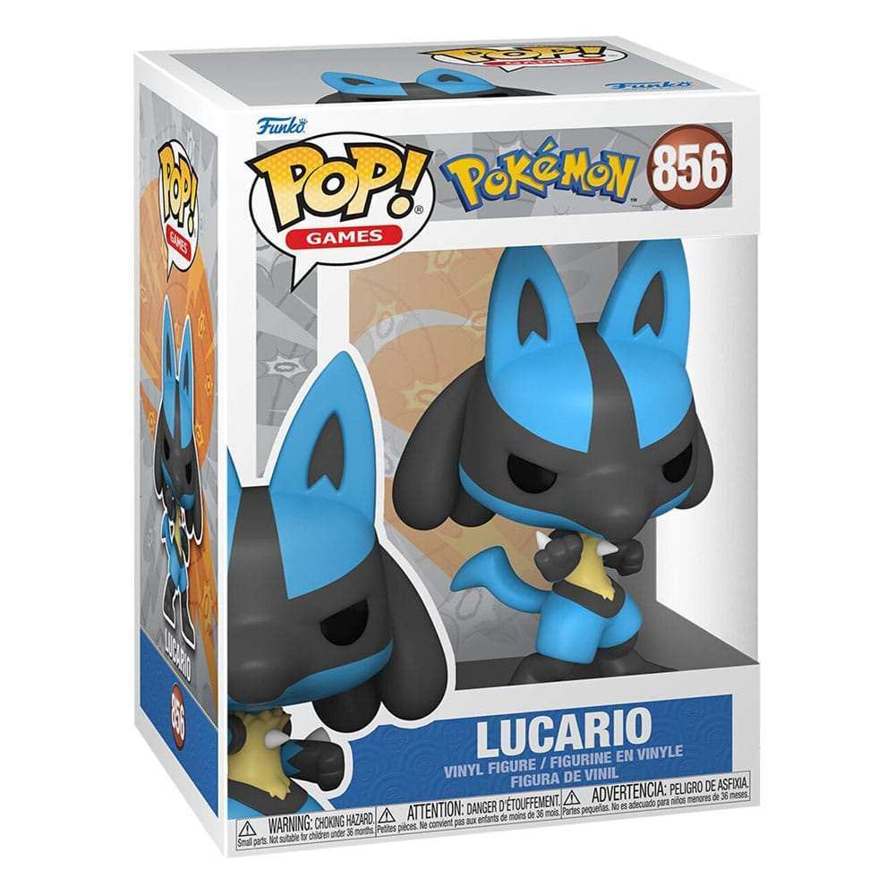 Pokemon Super Sized Jumbo POP! Vinyl Figur Lucario (EMEA) 25 cm - Smalltinytoystore