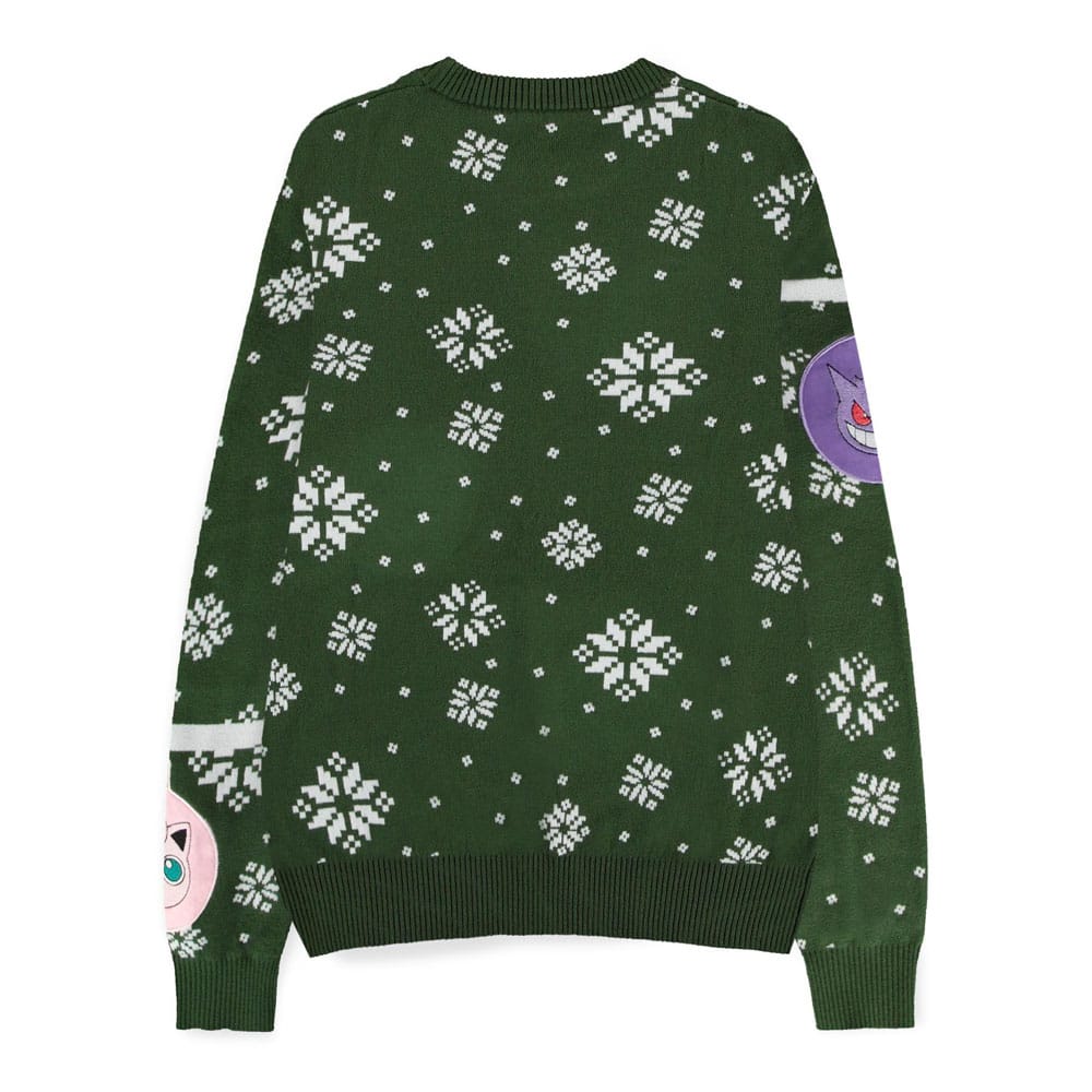 Pokémon Sweatshirt Christmas Jumper Xmas Balls Größe S - Smalltinytoystore