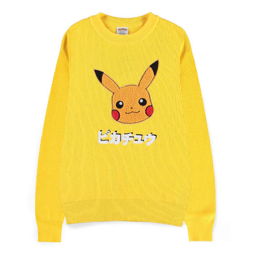Pokémon Sweatshirt Fun Jumper Pikachu Größe XL - Smalltinytoystore