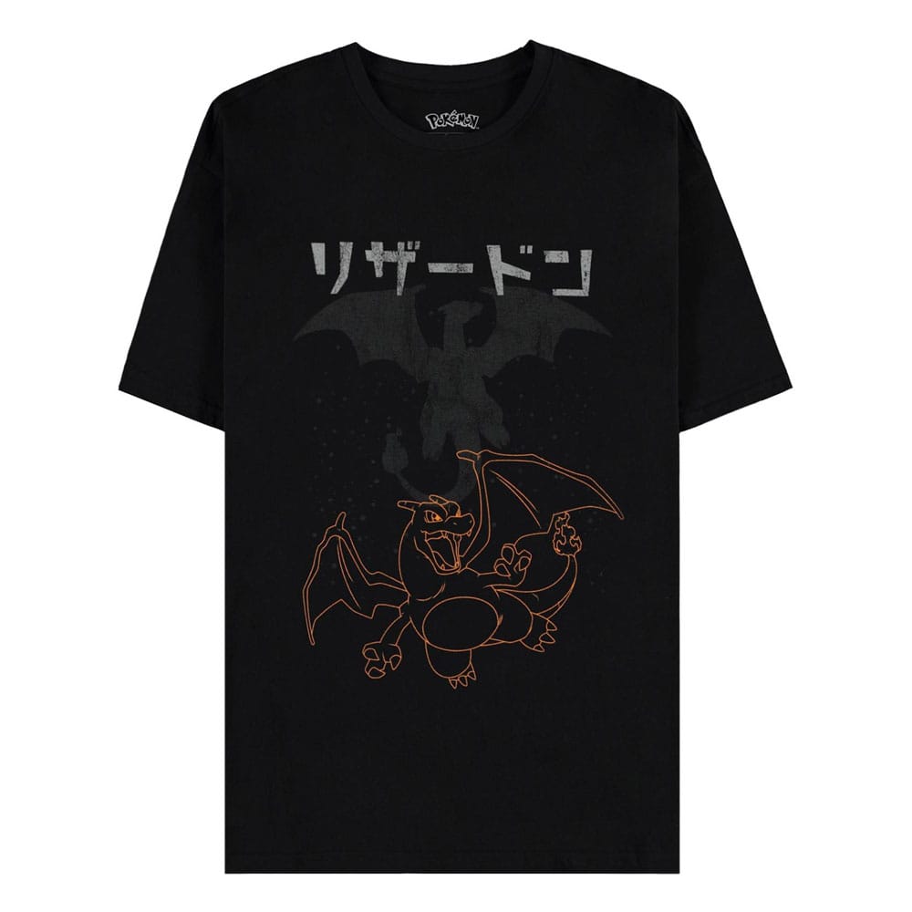 Pokémon T-Shirt Glurak Größe L - Smalltinytoystore