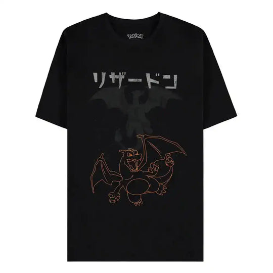 Pokémon T-Shirt Glurak Größe S - Smalltinytoystore