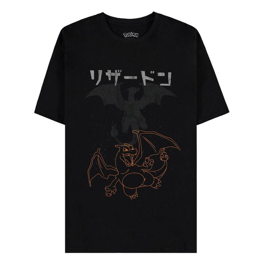 Pokémon T-Shirt Glurak Größe XL - Smalltinytoystore