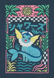 Pokémon T-Shirt Aquana Navy