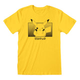 Pokemon T-Shirt Pikachu Katakana - Smalltinytoystore
