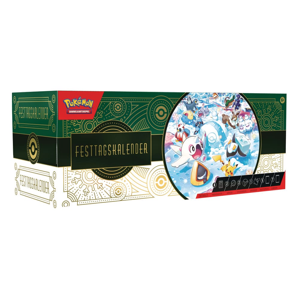 Pokémon TCG Adventskalender 2024 *Deutsche Version* - Beschädigte Verpackung - Smalltinytoystore