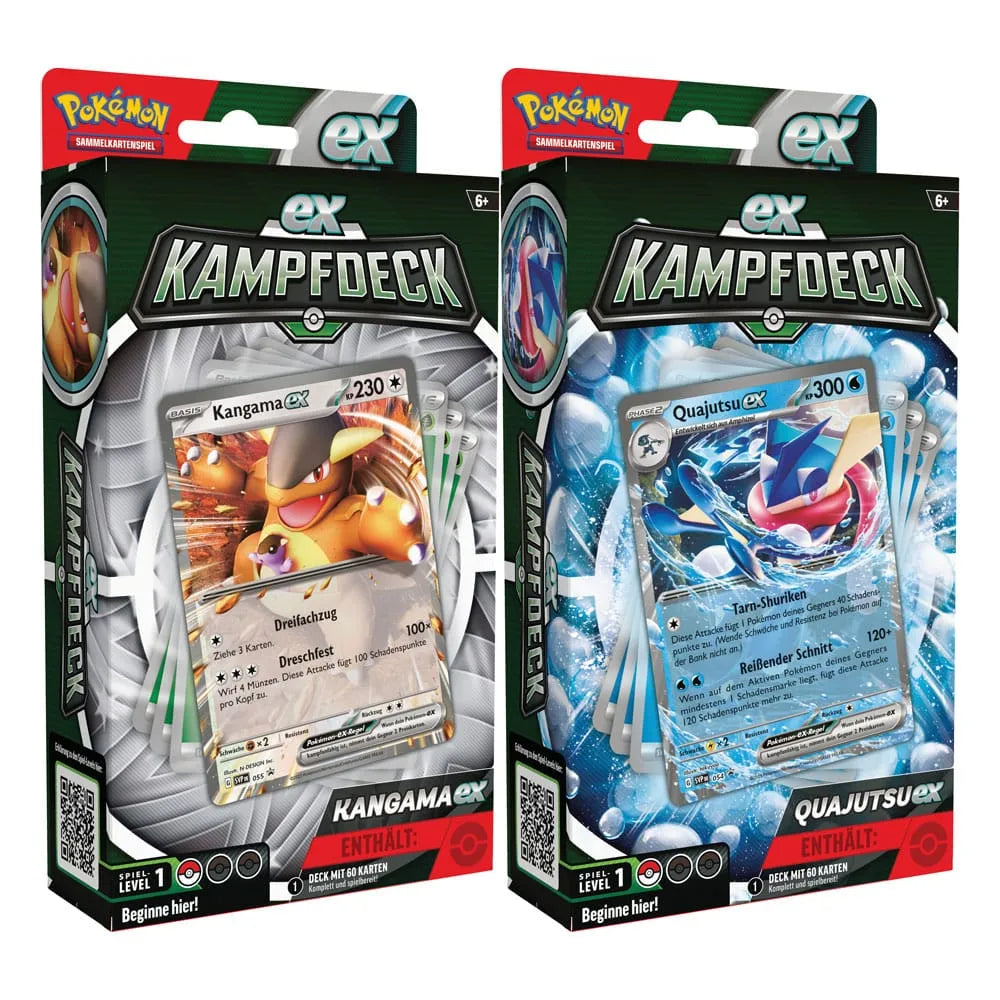 Pokémon TCG EX-Kampfdeck Oktober 2023 Display (6) *Deutsche Version* - Smalltinytoystore