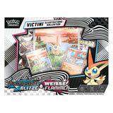 Pokémon TCG Karmesin & Purpur 10.5: Schwarze Blitze & Weisse Flammen Victini Illustrations-Kollektion *Deutsche Version* - Smalltinytoystore