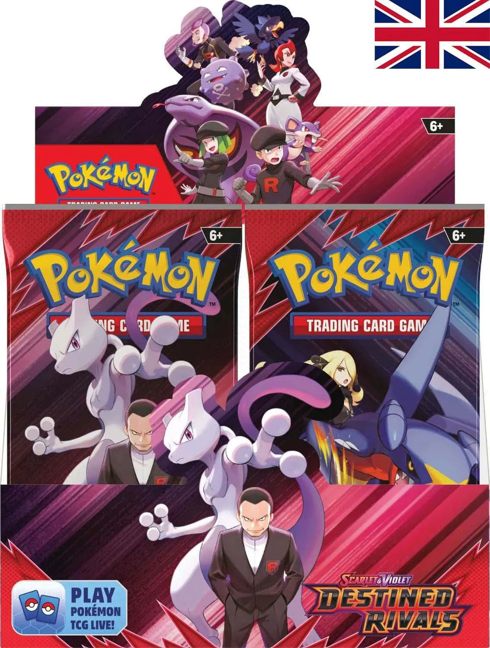Pokémon TCG Scarlet & Violet 10 Destined Rivals Display (36) *Englische Version* - Smalltinytoystore