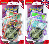 Pokémon TCG Scarlet & Violet 10 Destined Rivals Premium Checklane Blister *Englische Version* Set (2) - Smalltinytoystore