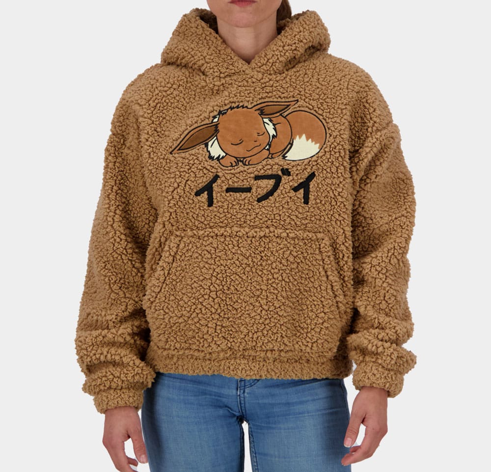 Pokémon Teddy Kapuzenpullover Evoli Größe XL - Smalltinytoystore