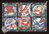 Ponyo Puzzle Stained Glass Ponyos everywhere (208 Teile) - Smalltinytoystore