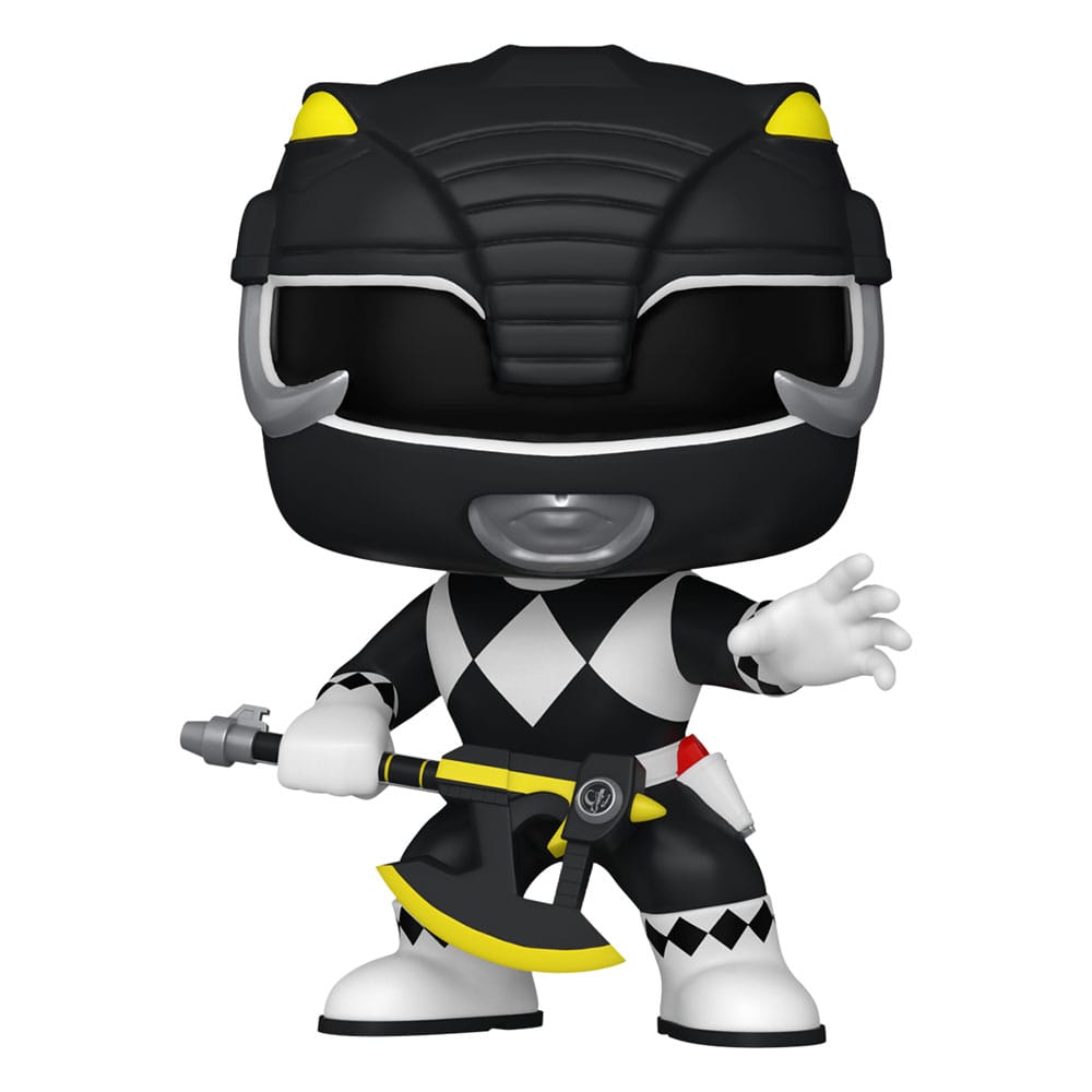 Power Rangers 30th POP! TV Vinyl Figur Black Ranger 9 cm - Smalltinytoystore