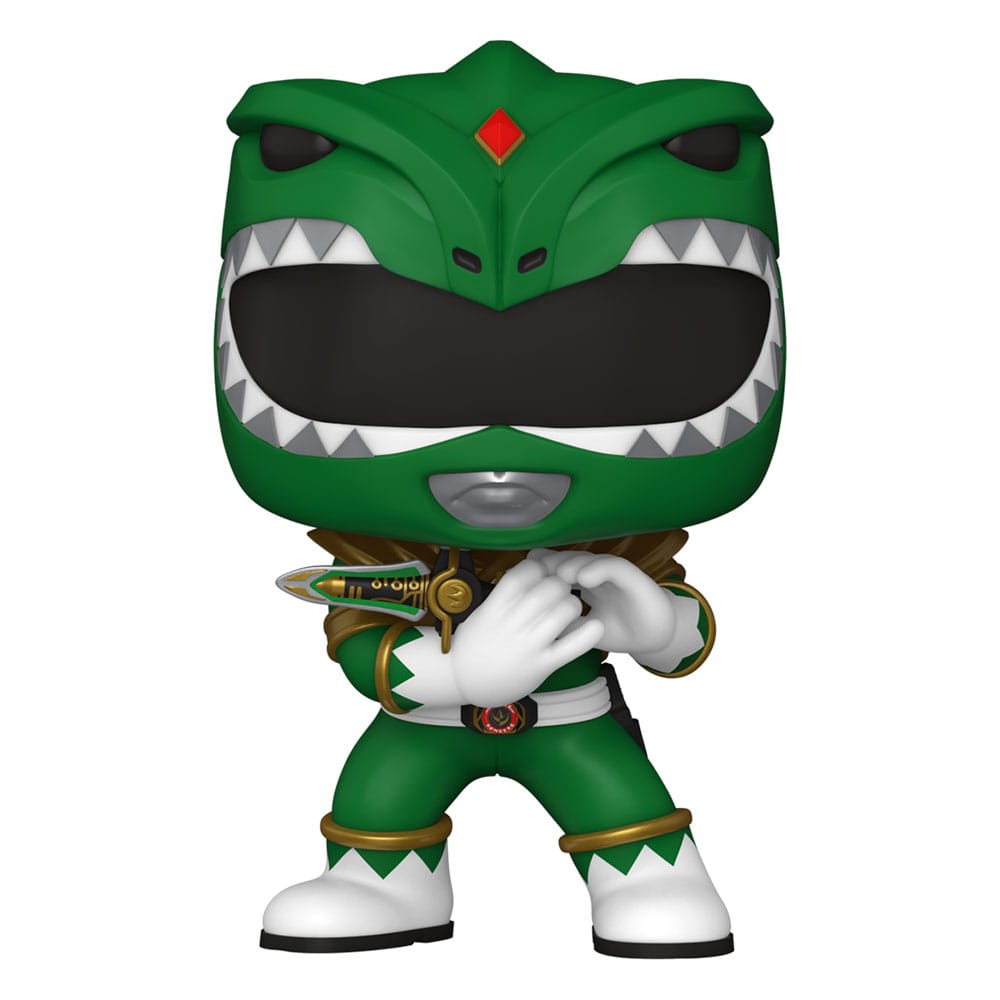 Power Rangers 30th POP! TV Vinyl Figur Green Ranger 9 cm - Beschädigte Verpackung - Smalltinytoystore