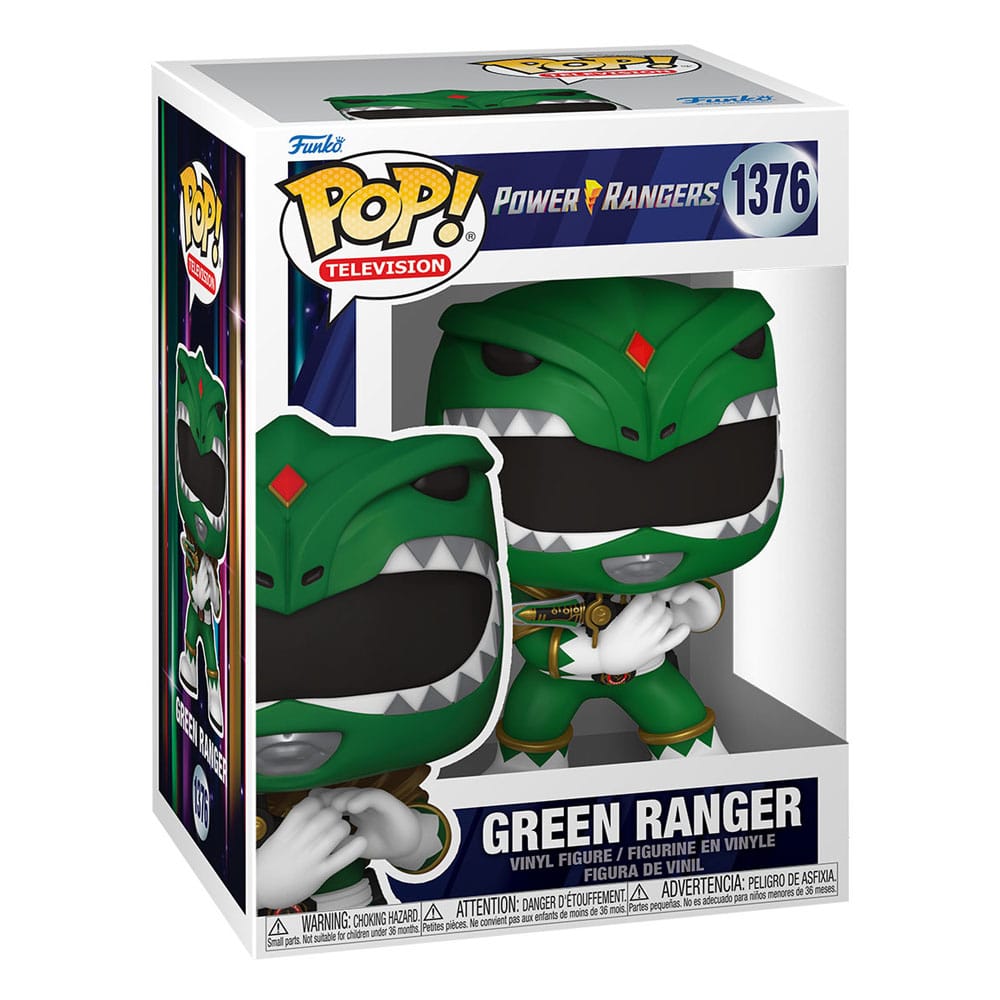 Power Rangers 30th POP! TV Vinyl Figur Green Ranger 9 cm - Smalltinytoystore
