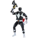 Power Rangers Actionfigur Auto-Morphin Black Ranger 12 cm - Smalltinytoystore