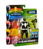 Power Rangers Actionfigur Auto-Morphin Black Ranger 12 cm - Smalltinytoystore