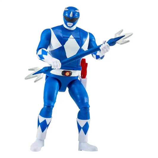 Power Rangers Actionfigur Auto-Morphin Blue Ranger 12 cm - Smalltinytoystore