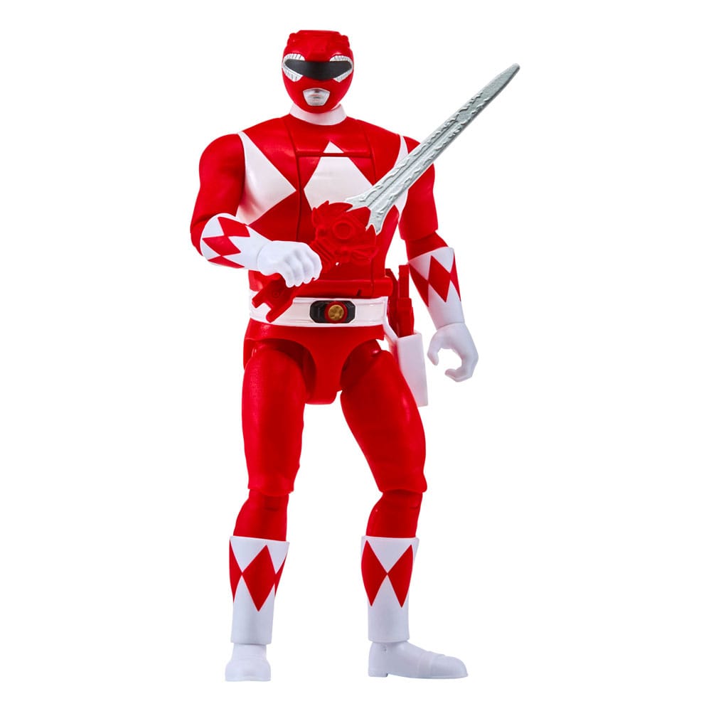 Power Rangers Actionfigur Auto-Morphin Red Ranger 12 cm - Smalltinytoystore