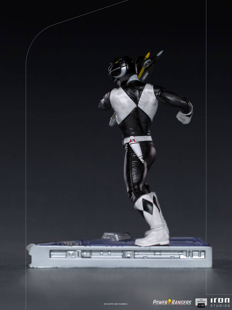 Power Rangers BDS Art Scale Statue 1/10 Black Ranger 17 cm - Smalltinytoystore