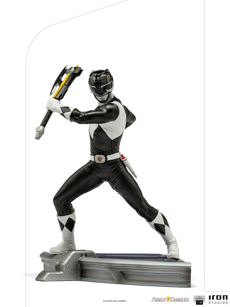 Power Rangers BDS Art Scale Statue 1/10 Black Ranger 17 cm - Smalltinytoystore