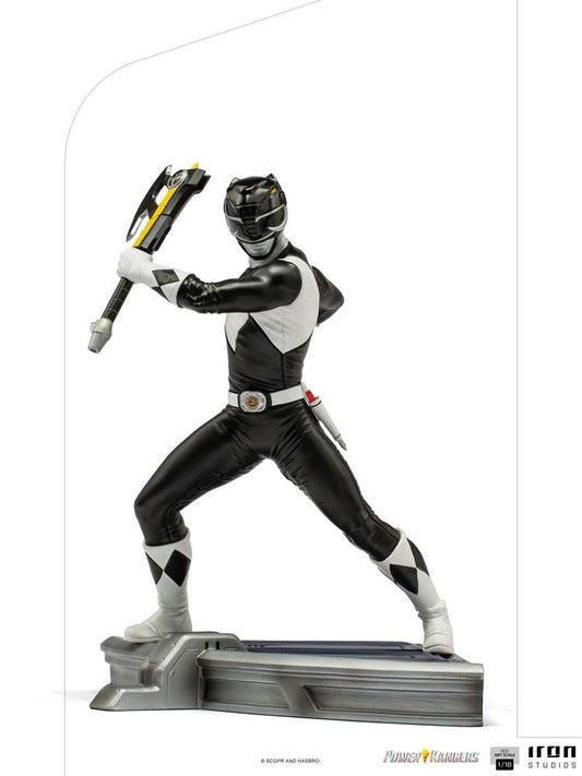 Power Rangers BDS Art Scale Statue 1/10 Black Ranger 17 cm - Smalltinytoystore