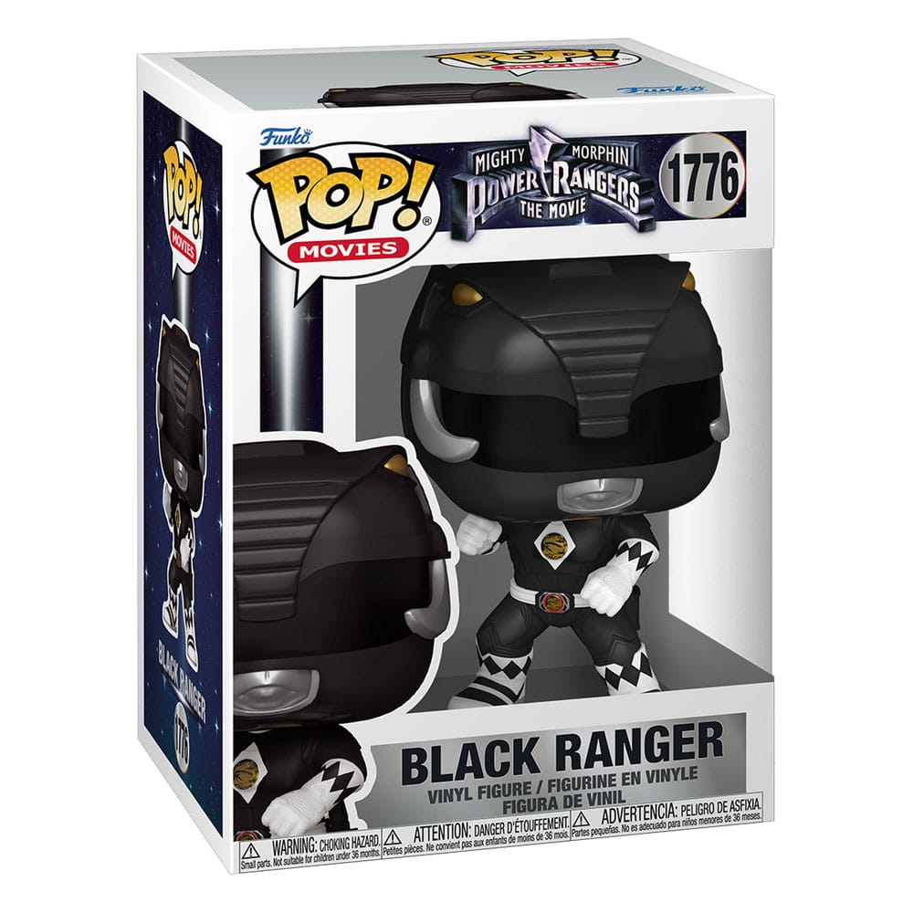 Power Rangers - Der Film POP! Movies Vinyl Figuren Black Ranger 9 cm - Smalltinytoystore