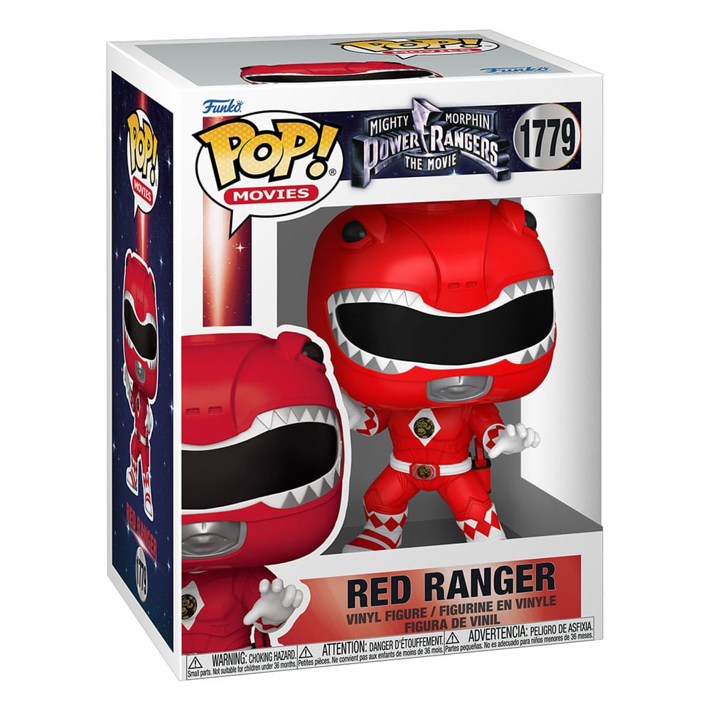 Power Rangers - Der Film POP! Movies Vinyl Figuren Red Ranger 9 cm - Smalltinytoystore