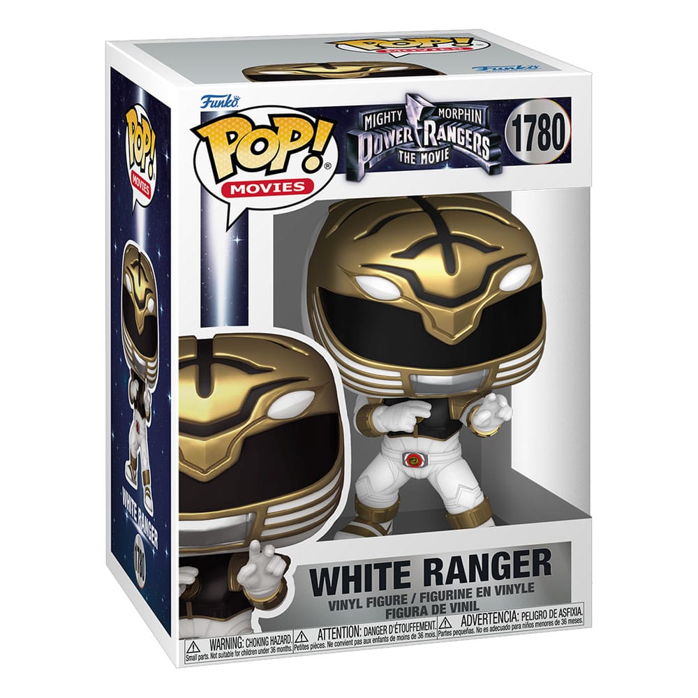 Power Rangers - Der Film POP! Movies Vinyl Figuren White Ranger 9 cm - Smalltinytoystore