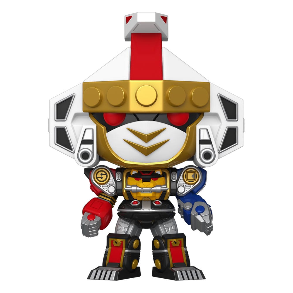 Power Rangers - Der Film Super Sized POP! Movies Vinyl Figur Ninja Megazord (Metallic) 15 cm - Smalltinytoystore