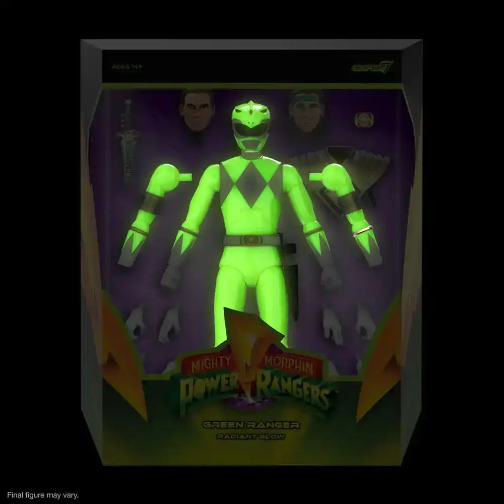 Power Rangers Ultimates Actionfigur Green Ranger (Glow) 18 cm - Smalltinytoystore