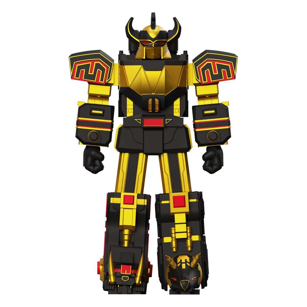 Power Rangers Ultimates Actionfigur Megazord (Black/Gold) 18 cm - Smalltinytoystore