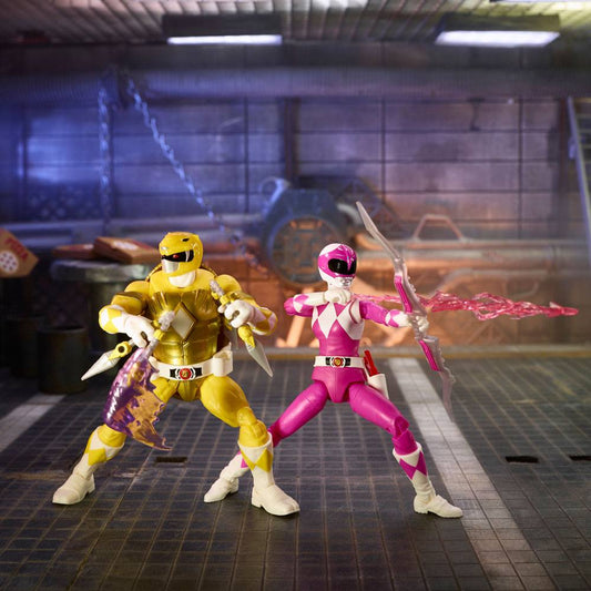 Power Rangers x TMNT Lightning Collection Actionfiguren 2022 Morphed April O´Neil & Michelangelo - Smalltinytoystore