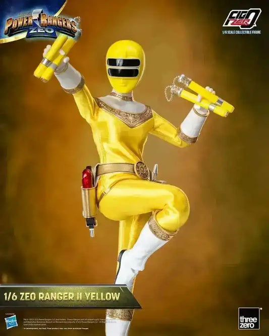 Power Rangers Zeo FigZero Actionfigur 1/6 Ranger II Yellow 30 cm - Smalltinytoystore