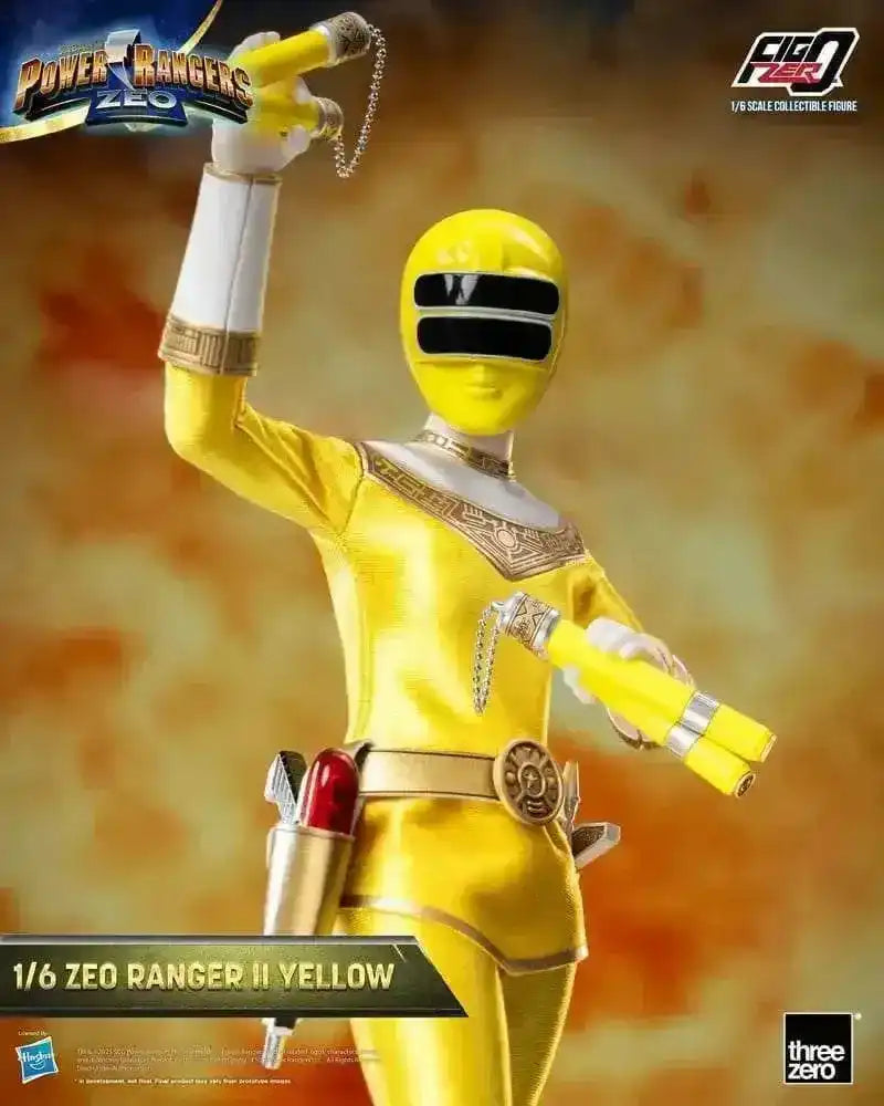 Power Rangers Zeo FigZero Actionfigur 1/6 Ranger II Yellow 30 cm - Smalltinytoystore