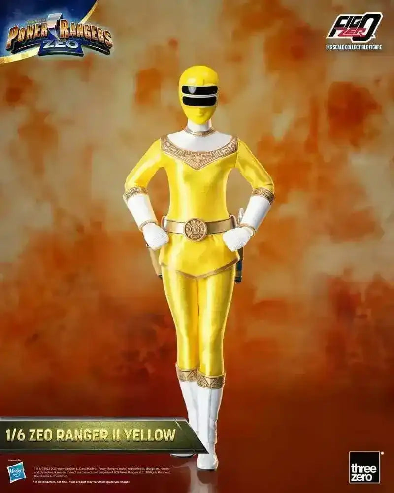 Power Rangers Zeo FigZero Actionfigur 1/6 Ranger II Yellow 30 cm - Smalltinytoystore