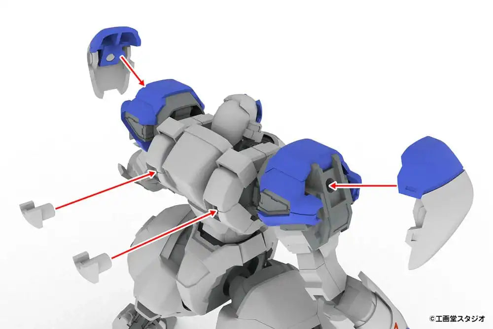 POWERDoLLS2 Plastic Model Kit 1/48 X-4S (PDW-S810) PLD 13 cm - Smalltinytoystore