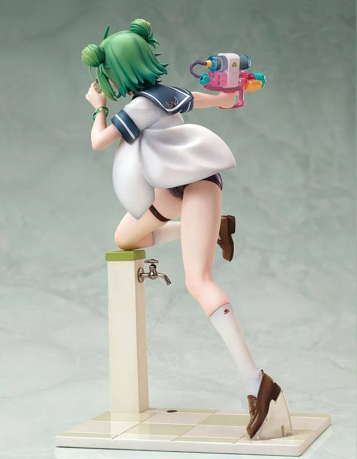 Poyoyon Rock Artwork Collection PVC Statue 1/5.5 Midori Sukumizu 26 cm - Smalltinytoystore