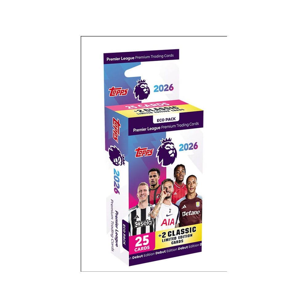 Premier League 2025/26 Trading Cards Eco Pack - Smalltinytoystore
